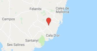 Map of S´Horta - Unique Mallorca