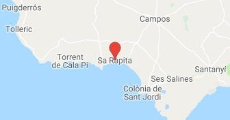 Map of La Rapita - Unique Mallorca