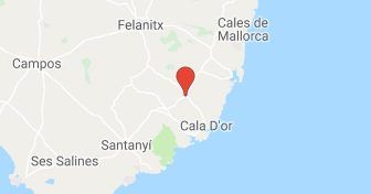 Map of Calonge - Unique Mallorca