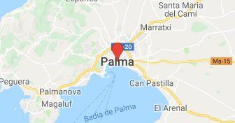 Map of Palma de Mallorca - Unique Mallorca