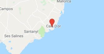 Map of Cala d´Or Marina - Unique Mallorca