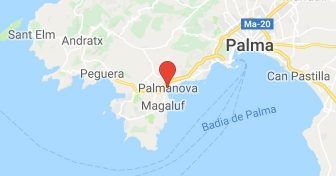 Map of Nova Santa Ponsa - Unique Mallorca