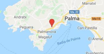 Map of Costa D´en Blanes - Unique Mallorca
