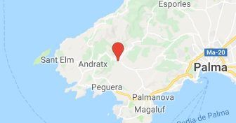 Map of Capdellà - Unique Mallorca