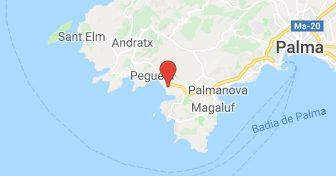 Map of Costa de la Calma - Unique Mallorca