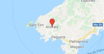 Map of Andratx Village - Unique Mallorca