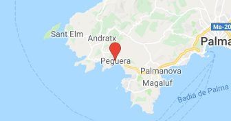 Map of Paguera - Unique Mallorca