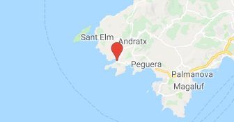 Map of Puerto Andratx - Unique Mallorca