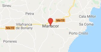 Map of Manacor - Unique Mallorca