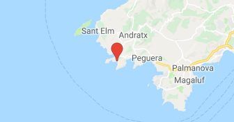 Map of Cala Llamp - Unique Mallorca
