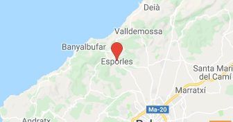 Map of Esporles - Unique Mallorca