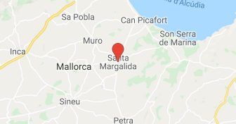 Map of Santa Margalida - Unique Mallorca