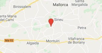 Map of Lloret de Vistalegre - Unique Mallorca