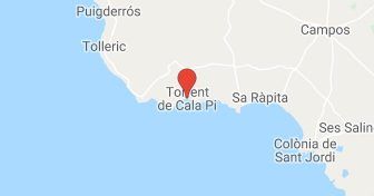 Map of Cala Pi - Unique Mallorca