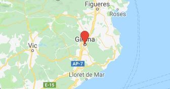 Map of Girona - Unique Mallorca