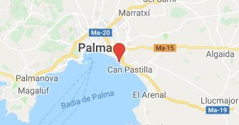 Map of Cala Gamba - Unique Mallorca