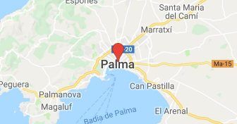 Map of Palma City Centre - Unique Mallorca