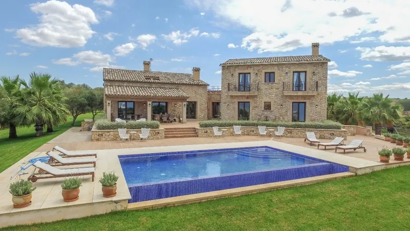 Finca in Son Gual - Building view from garden