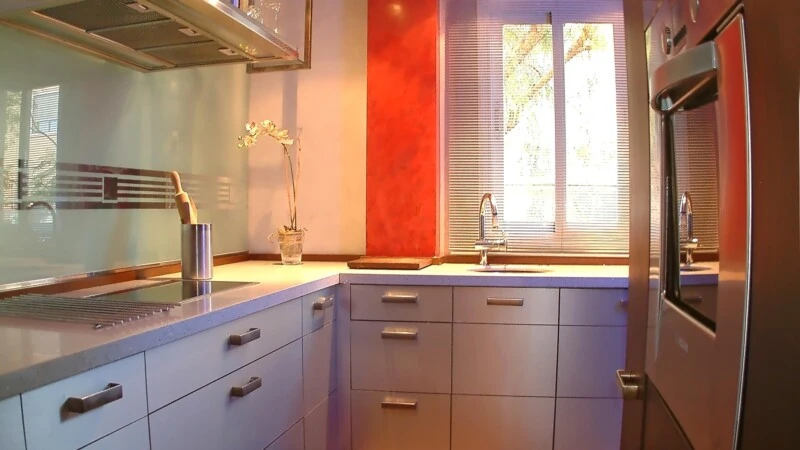 Garden Apartment in Son Ferrer - kitchen