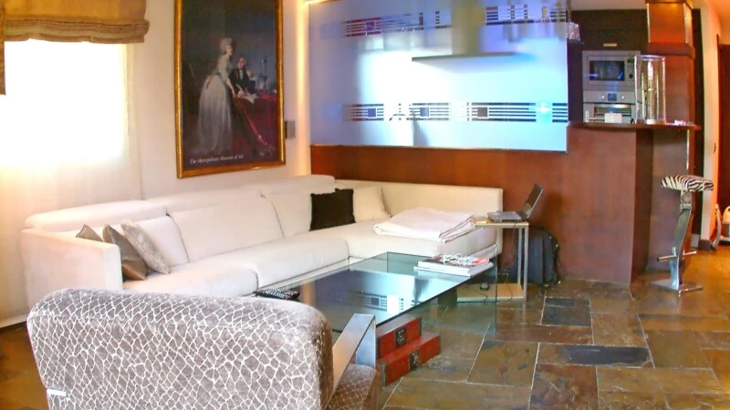Garden Apartment in Son Ferrer - Living room