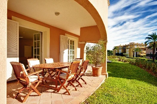 Garden Apartment in Mallorca - Terrace size