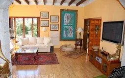Detached House in Paguera - Living room open