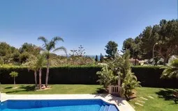 Villa in Sol de Mallorca - Sea View from pool area