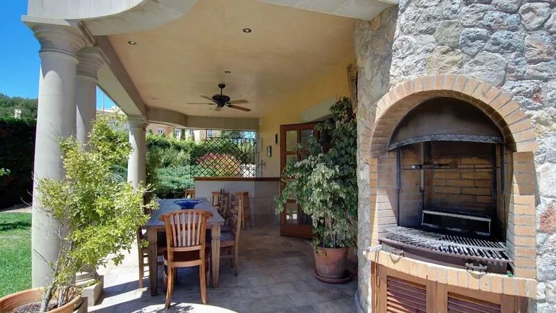 Villa in Sol de Mallorca - Barbecue