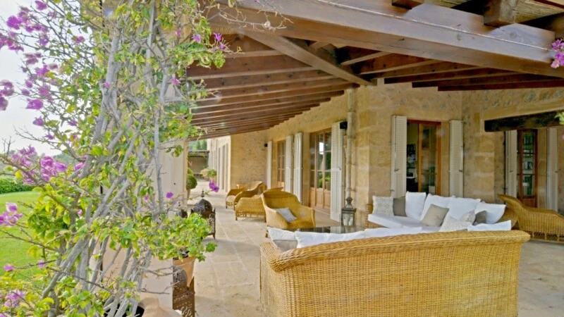 Villa in Camp de Mar - Covered terrace