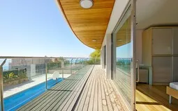 Villa in Alcanada - Bedroom Balcony overlooking pool & sea