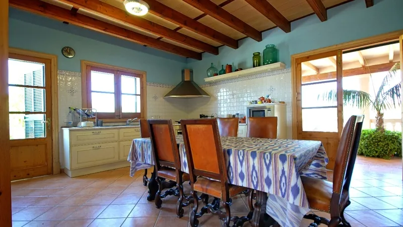 Finca in Lloret de Vistalegre - View Kitchen