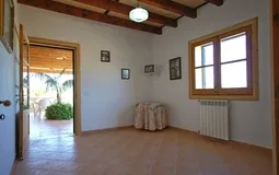 Finca in Lloret de Vistalegre - View from Utility Room and Terrace