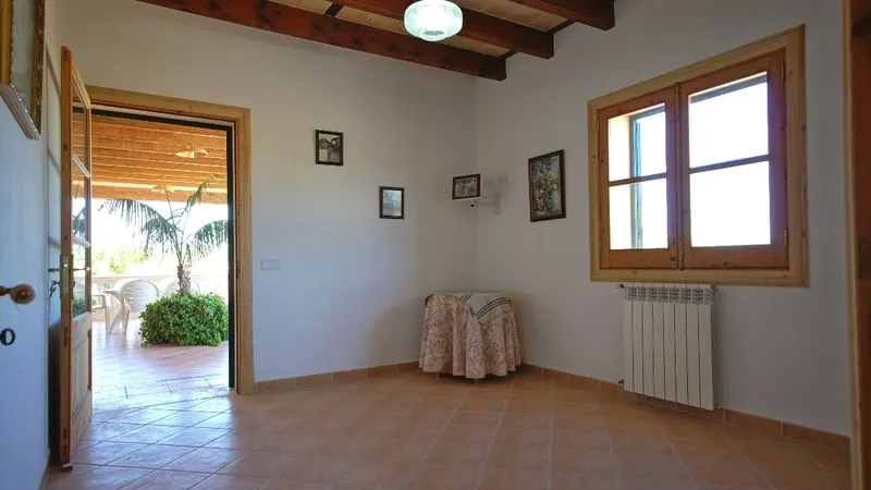 Finca in Lloret de Vistalegre - View from Utility Room and Terrace