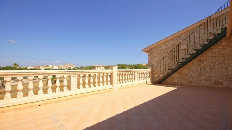 Finca in Lloret de Vistalegre - Private terrace from Main Bedroom