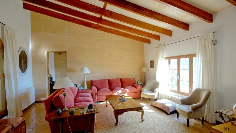 Finca in Esporles - Living room