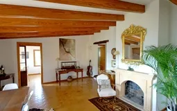 Finca in Esporles - View fireplace