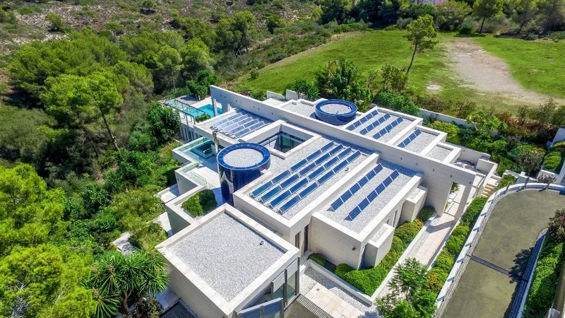 Villa in Sol de Mallorca - Building view aerial1