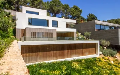 Villa in Son Vida - Building view from Garden