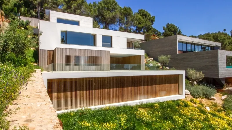 Villa in Son Vida - Building view from Garden