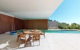 Villa in Son Vida - Poolside dining