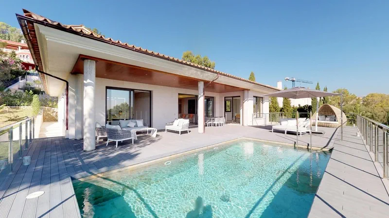 Villa in Son Vida - Pool terrace