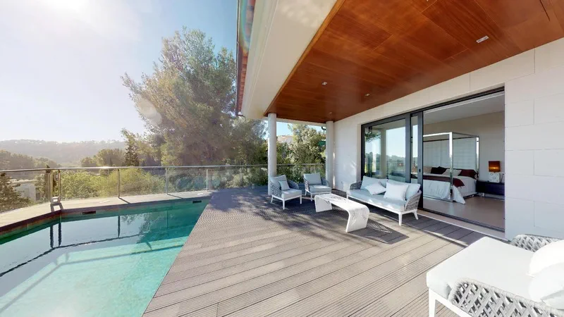 Villa in Son Vida - Bedroom terrace