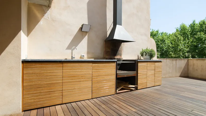 Townhouse in Palma de Mallorca - BBQ area