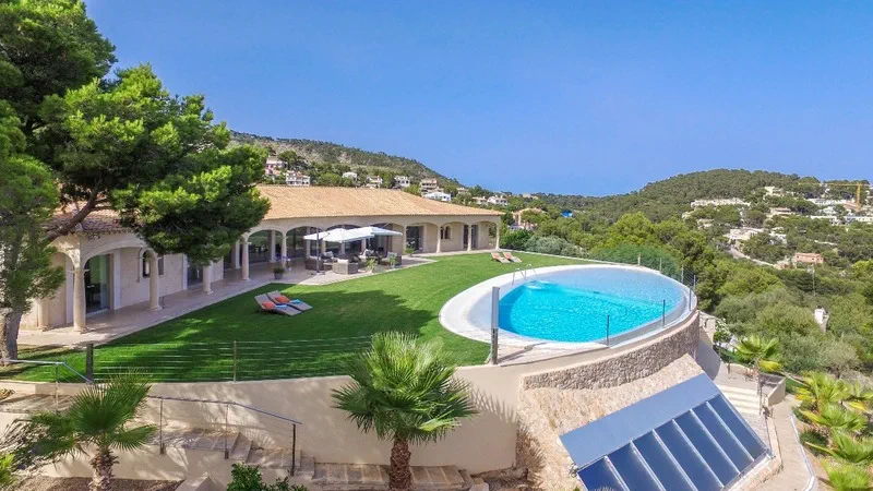 Detached Villa in Costa D´en Blanes - Aerial4