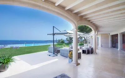 Detached Villa in Costa D´en Blanes - Covered terrace