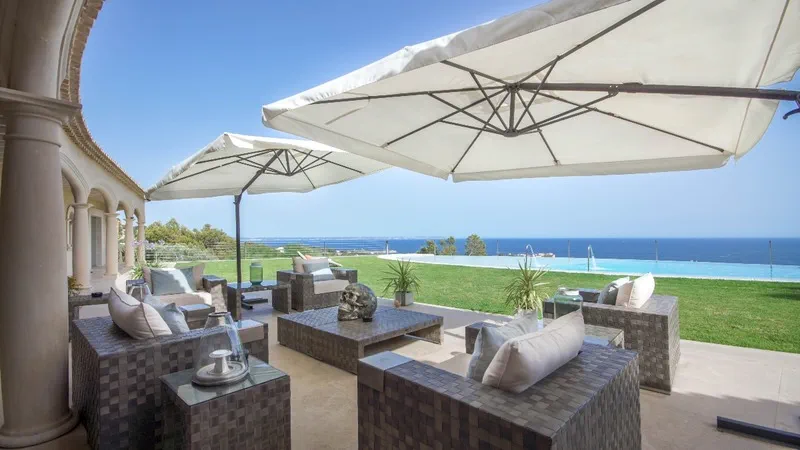 Detached Villa in Costa D´en Blanes - Terrace lounge2