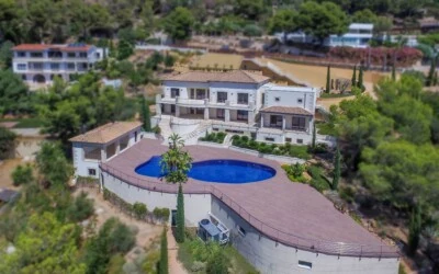 Villa in Son Vida - Aerial1