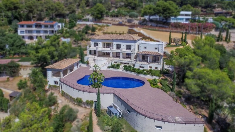 Villa in Son Vida - Aerial1