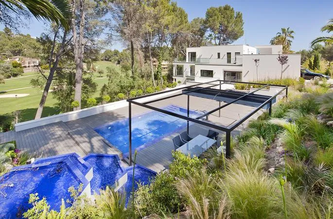 Villa in Son Vida - pool views