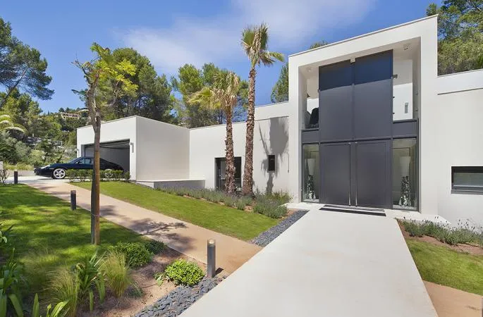 Villa in Son Vida - Main Entrance-2